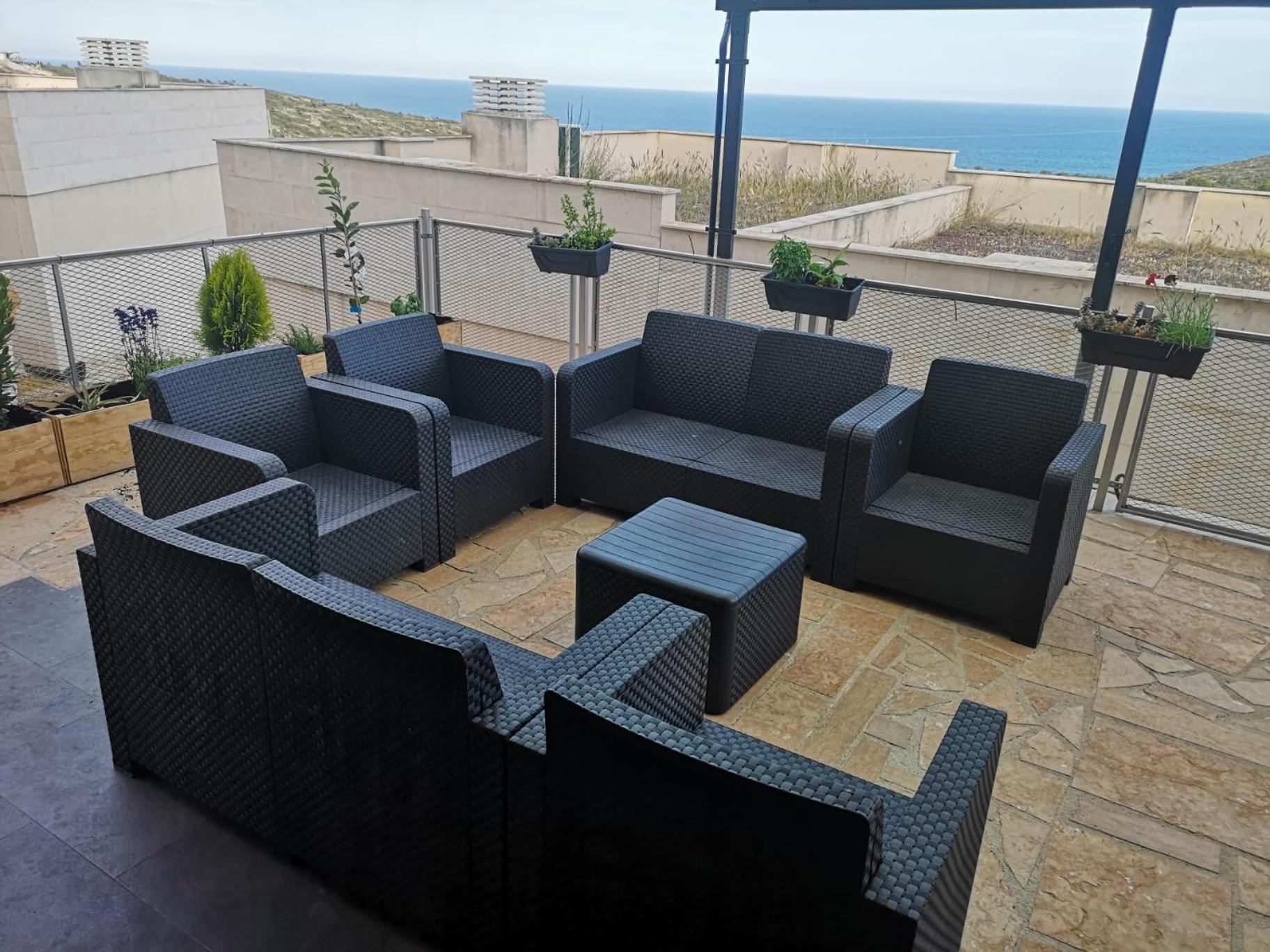 La Casa Del Mirlo Azul - Peniscola Apartment Luaran gambar